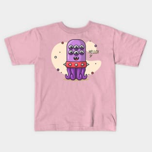 Meet cute little Monster Kids T-Shirt